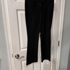 White House Black Market Black Straight Leg Pants